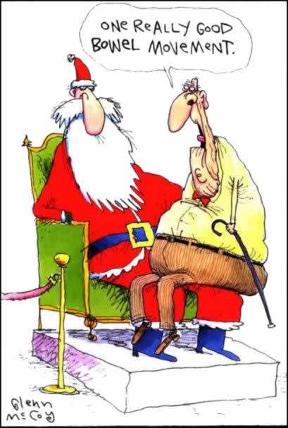funny cartoon faces. Funny Santa Cartoon